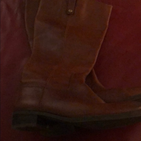 INC Leather Riding Boots - Picture 2 of 2